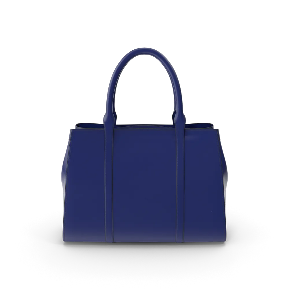 Saffiano Tote Çanta Lacivert