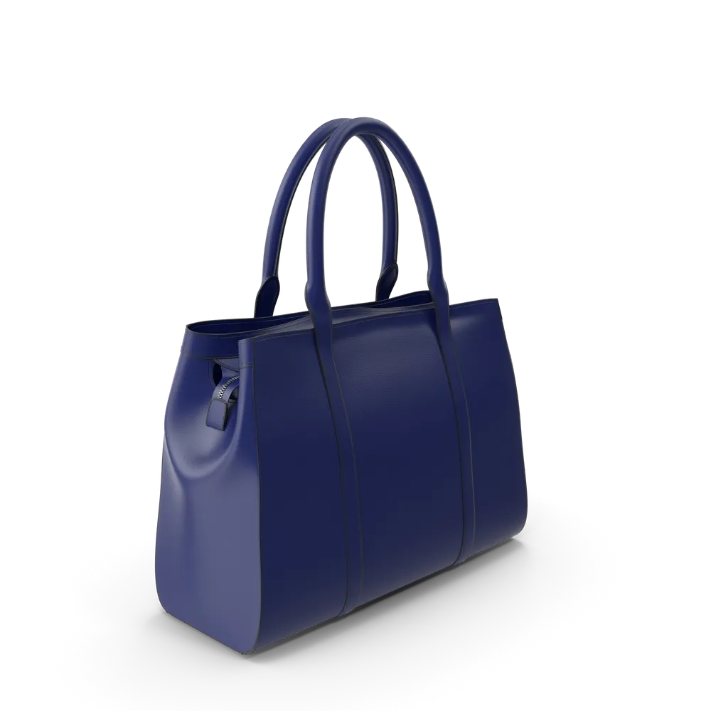Saffiano Tote Çanta Lacivert