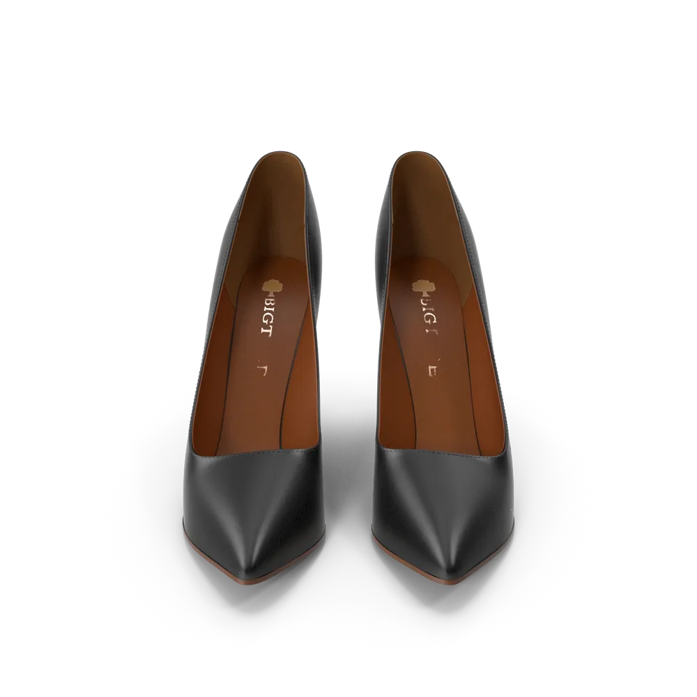 Stiletto Topuklu Ayakkabı Taba