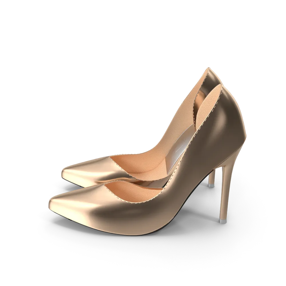 Metalik Stiletto Gold