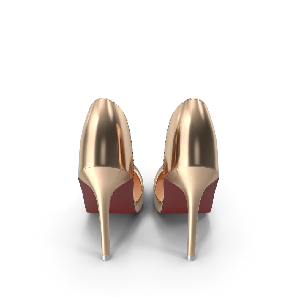 Metalik Stiletto Gold