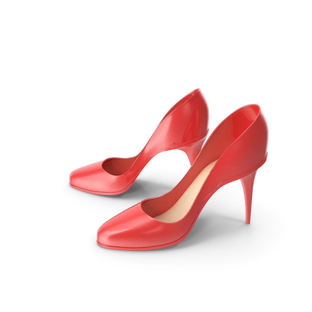 Rugan Stiletto Kırmızı